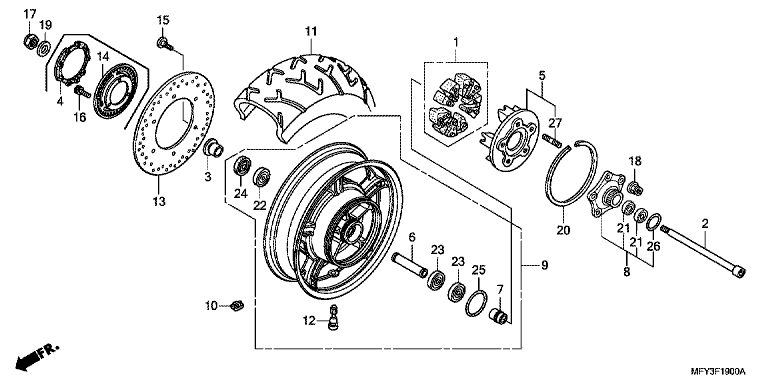 REAR WHEEL