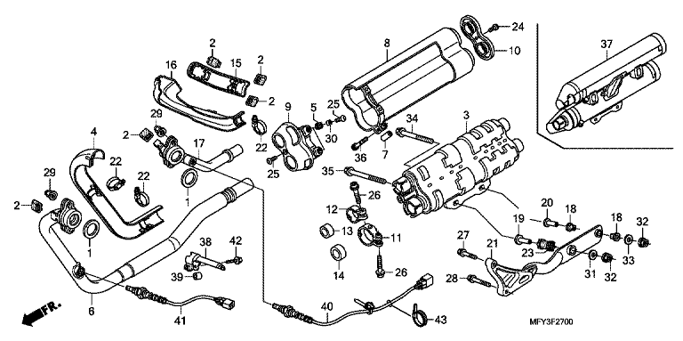 EXHAUST MUFFLER