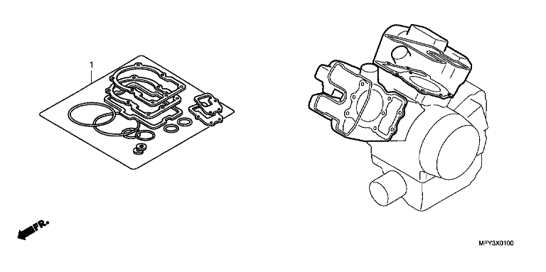GASKET KIT A