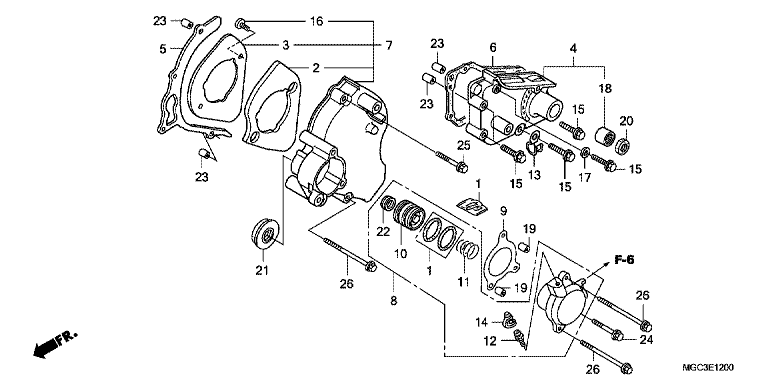 LEFT REAR COVER