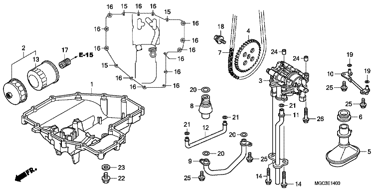 OIL PAN/OIL PUMP
