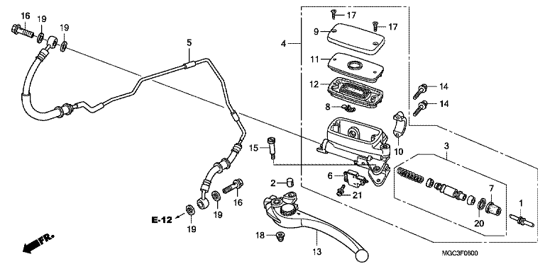 CLUTCH MASTER CYLINDER