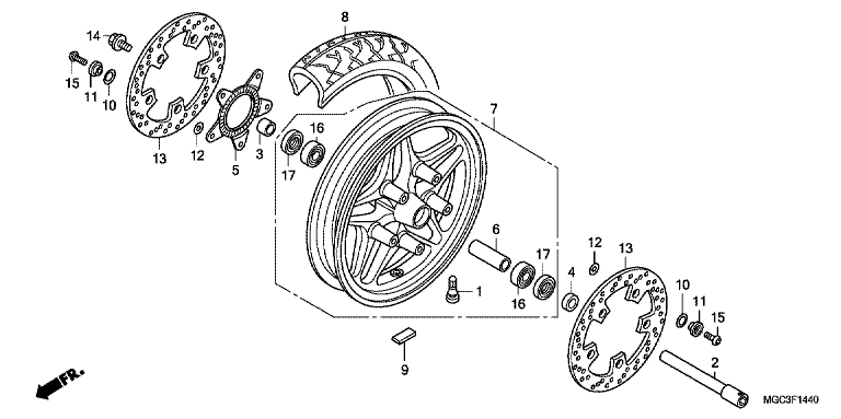 FRONT WHEEL