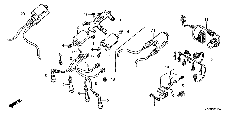 SUB HARNESS/IGNITION COIL