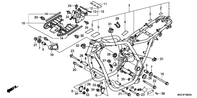 FRAME BODY