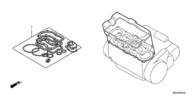 GASKET KIT A
