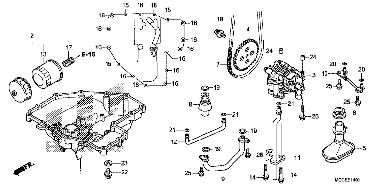 OIL PAN/OIL PUMP