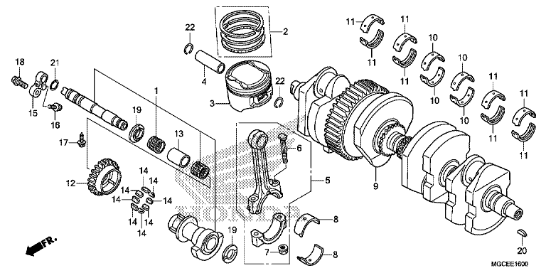CRANKSHAFT/PISTON