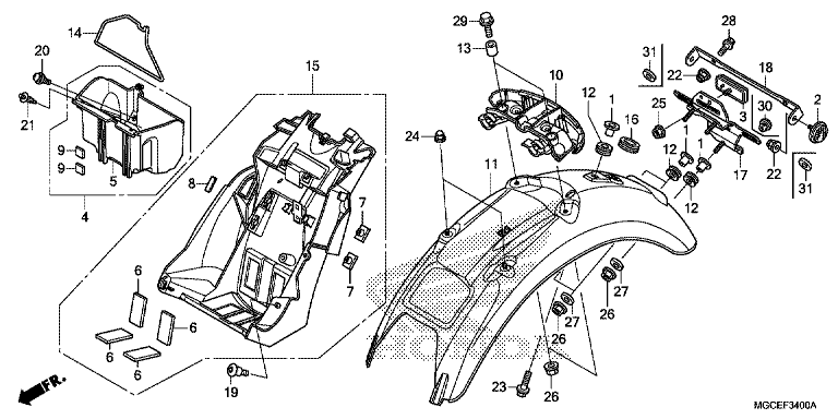 REAR FENDER