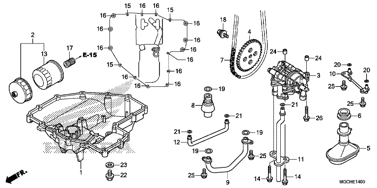 OIL PAN/OIL PUMP