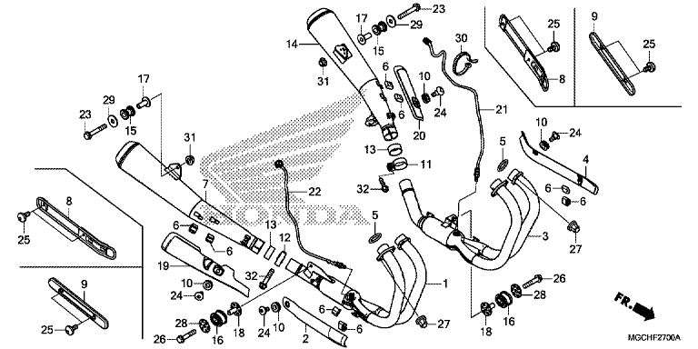 EXHAUST MUFFLER