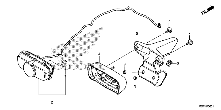 TAILLIGHT (CB1100CA/CAD/NA/NAD)