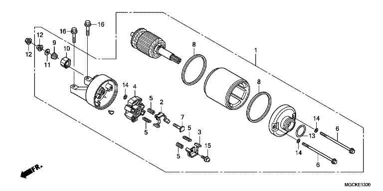STARTING MOTOR