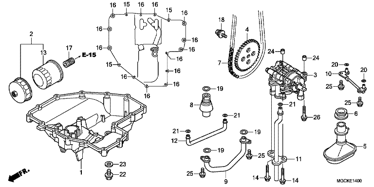 OIL PAN/OIL PUMP