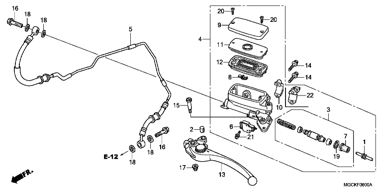 CLUTCH MASTER CYLINDER
