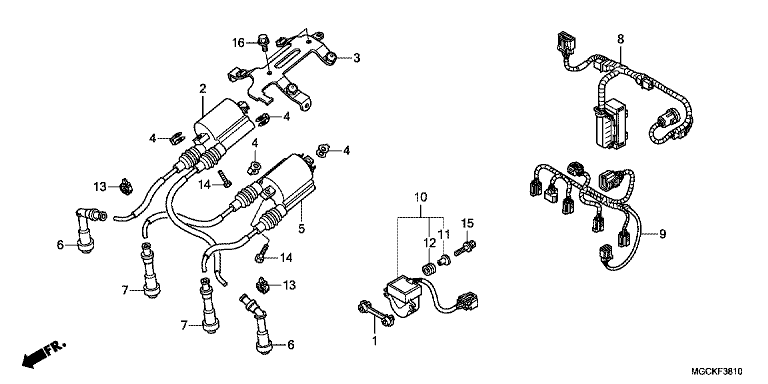 SUB HARNESS/IGNITION COIL