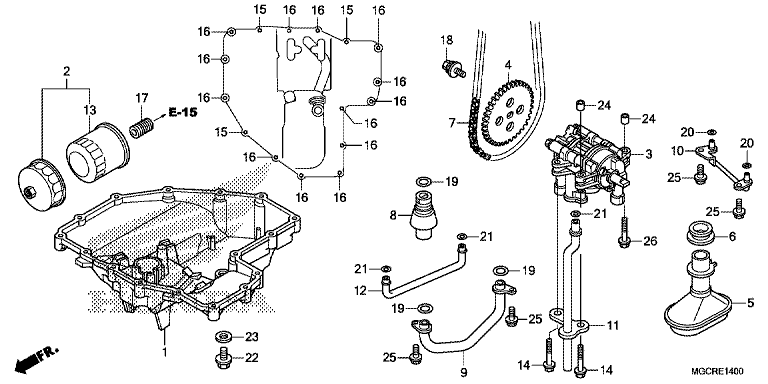 OIL PAN/OIL PUMP