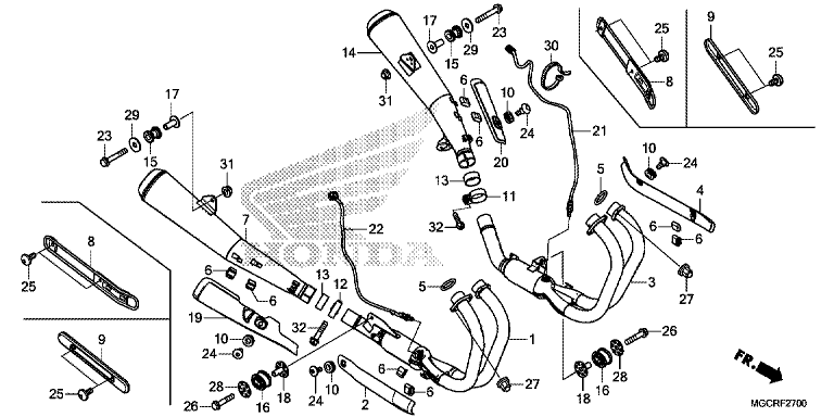 EXHAUST MUFFLER