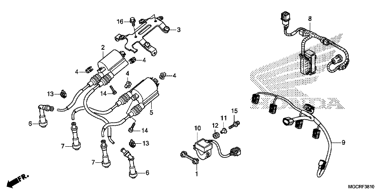 SUB HARNESS/IGNITION COIL