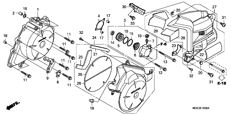 ALTERNATOR GENERATOR COVER