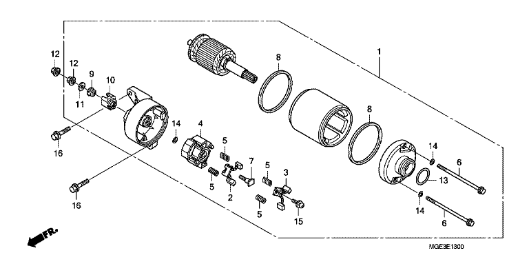 STARTING MOTOR
