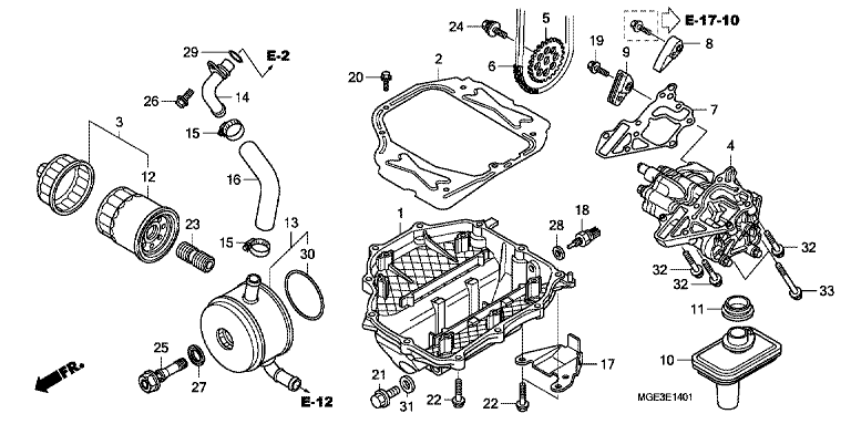 OIL PUMP (VFR1200FD)