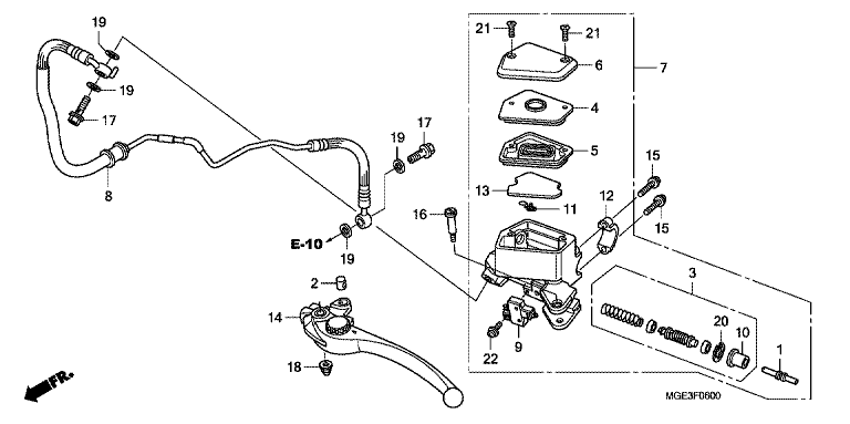 CLUTCH MASTER CYLINDER