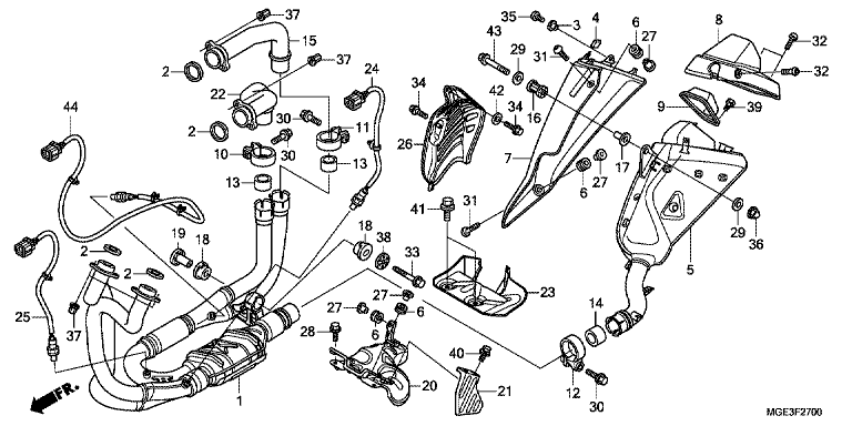 EXHAUST MUFFLER