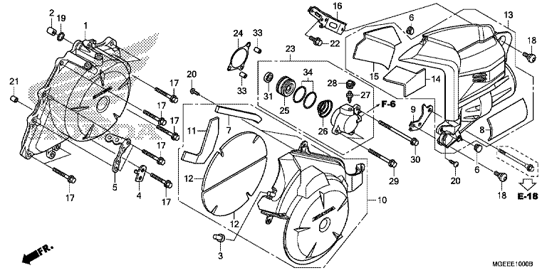 ALTERNATOR GENERATOR COVER