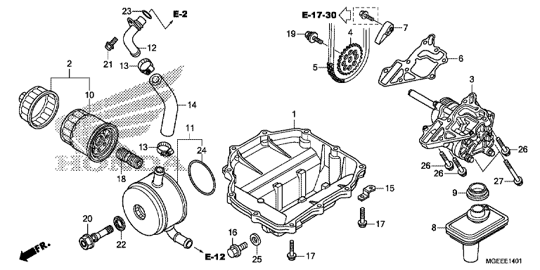 OIL PUMP (VFR1200F)
