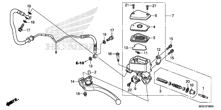 CLUTCH MASTER CYLINDER