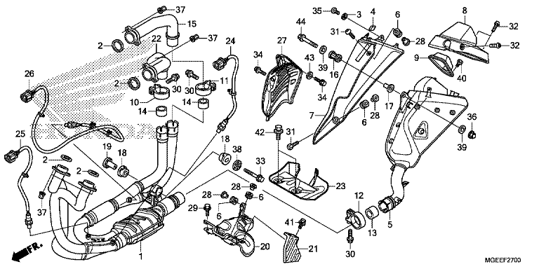 EXHAUST MUFFLER