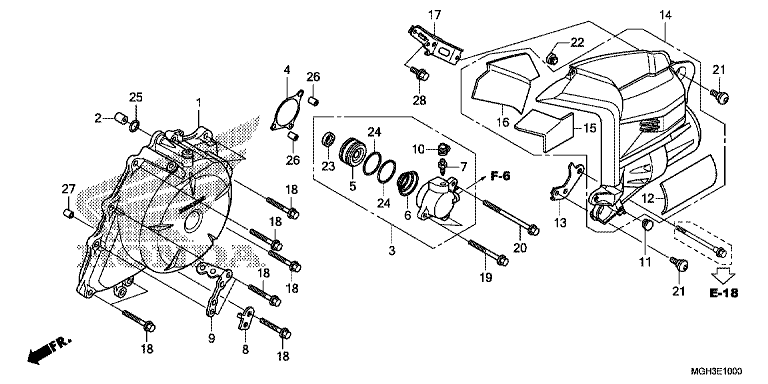 ALTERNATOR GENERATOR COVER