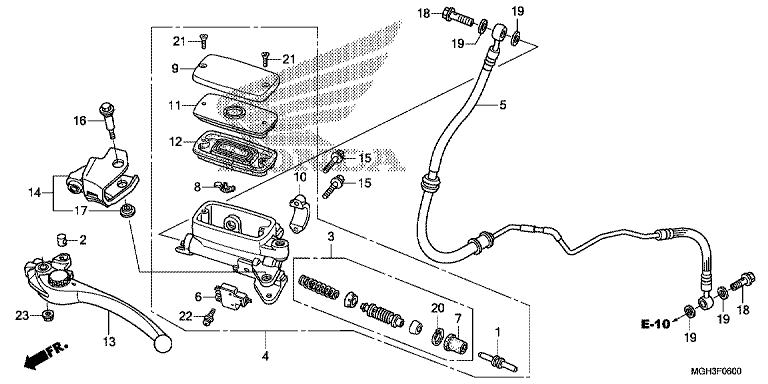 CLUTCH MASTER CYLINDER