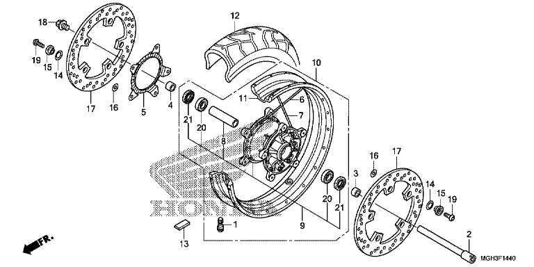 FRONT WHEEL