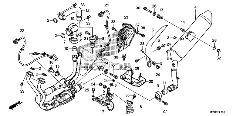 EXHAUST MUFFLER
