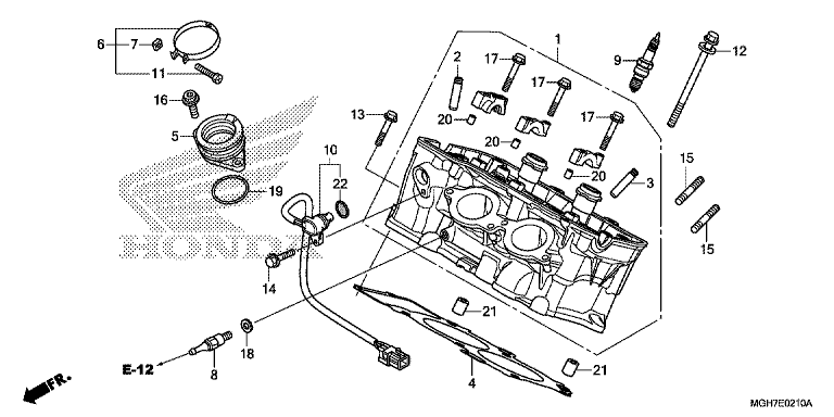 CYLINDER HEAD (REAR)