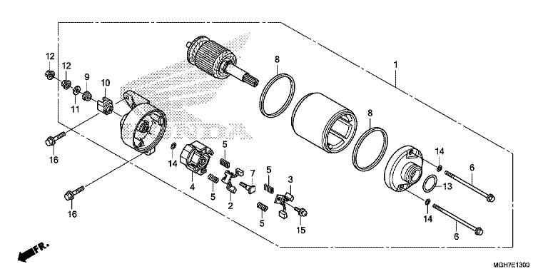 STARTING MOTOR