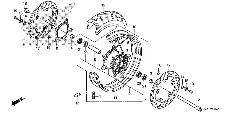 FRONT WHEEL