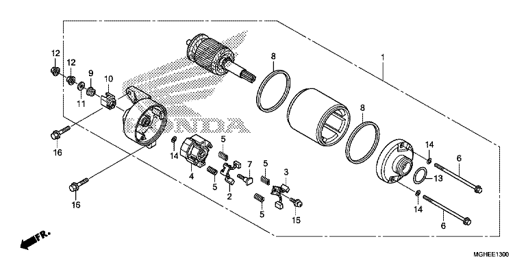 STARTING MOTOR