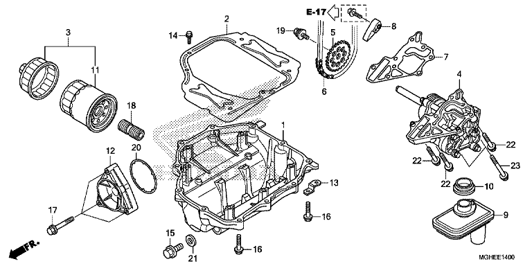 OIL PUMP (VFR1200X/XA/XL)