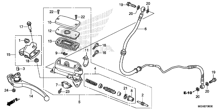 CLUTCH MASTER CYLINDER