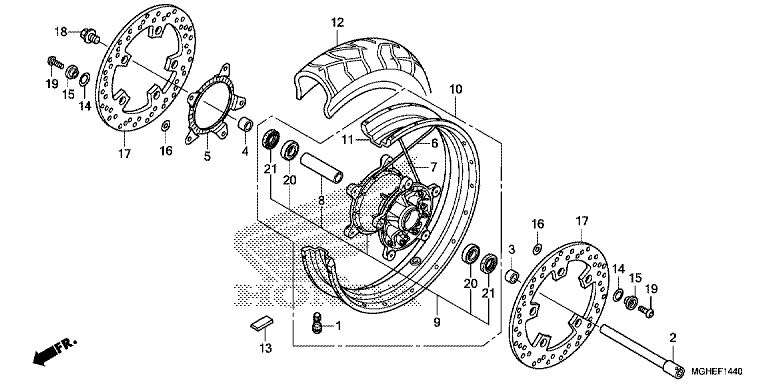 FRONT WHEEL