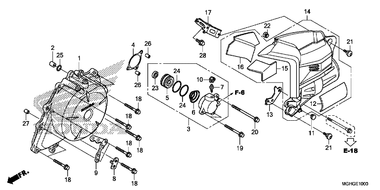 ALTERNATOR GENERATOR COVER