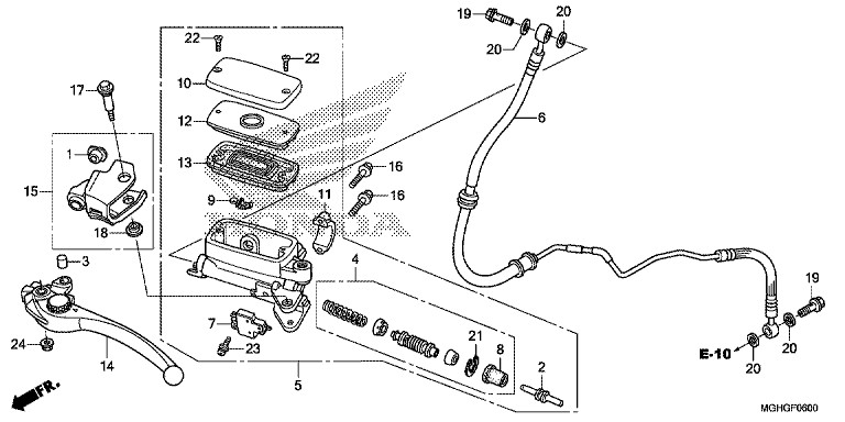 CLUTCH MASTER CYLINDER