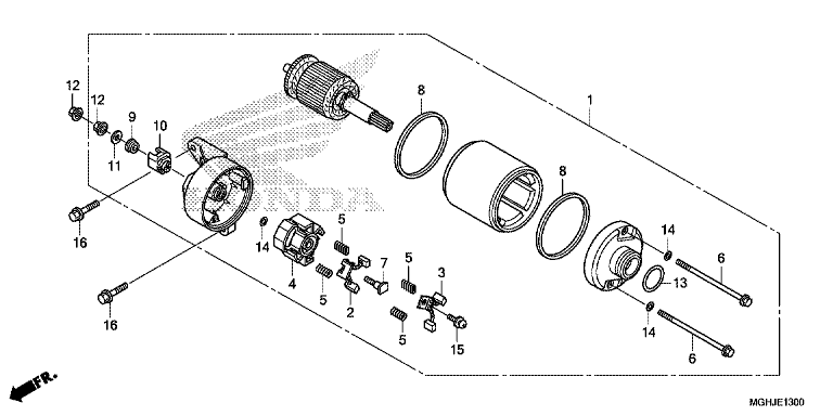 STARTING MOTOR