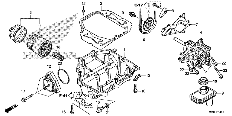 OIL PUMP (VFR1200X/XA/XL)