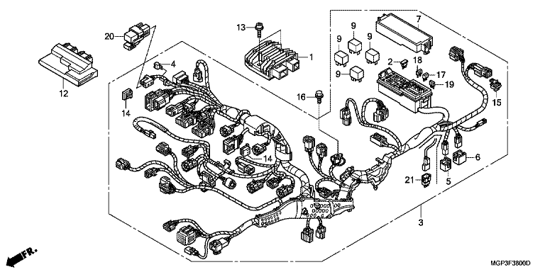 WIRE HARNESS (CBR1000RR/S)