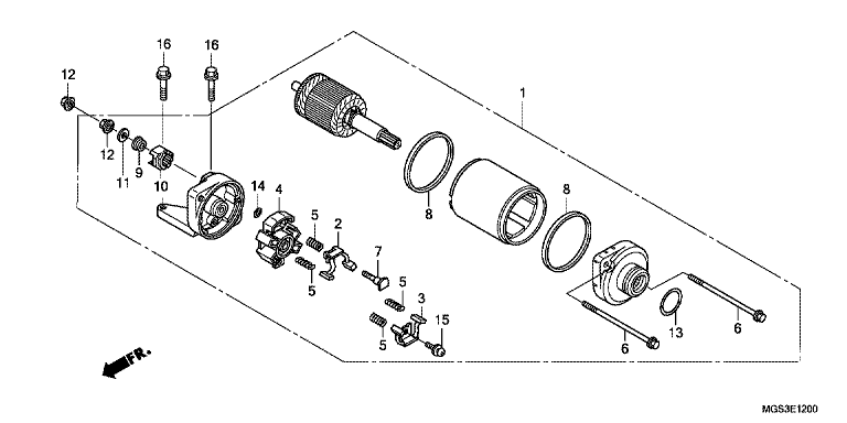 STARTING MOTOR