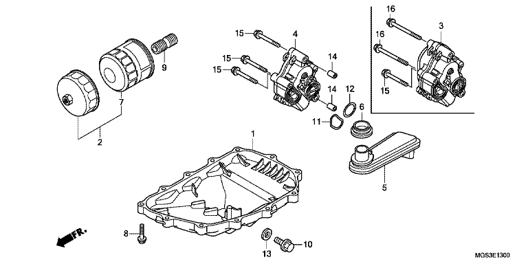 OIL PAN/OIL PUMP